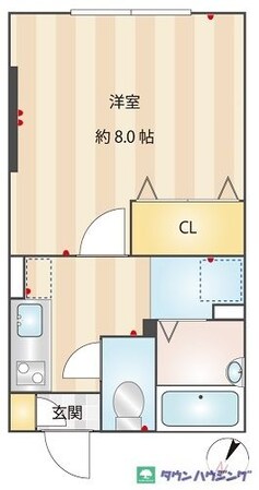 ベルビュー富ヶ谷の物件間取画像